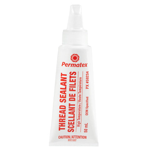 High Temperature Thread Sealant 592 For Automotive And Industrial Use, 50ml Tube, OEM Specified 59234, Heavy Duty Liquid Seal