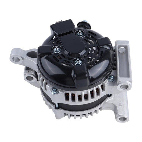 Top view of Alternator For Toyota Tundra Sequoia V8 4.6L 5.7L 150A 12V Clockwise Rotation With 8 Groove Pulley 27060-0S020