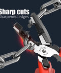 1000V Insulated Multifunction Pliers cutting metal chain with sharp edges, featuring 60CR-V steel for high voltage work.