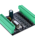 Industrial Control Board With 12 Inputs And 8 Transistor Outputs, DC24V PLC Module, WS2N 20MT, angled view showing components