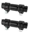 Dodge Ram Front 7Pc Inner Outer Tie Rod Track Bar Drag Link Kit For 1998 1999 4WD Fits Ram 1500 And Ram 2500 Direct Fit OEM Grade Heavy Duty Steel Replacement With Precision Tolerances And Easy Installation black tie rod ends shown