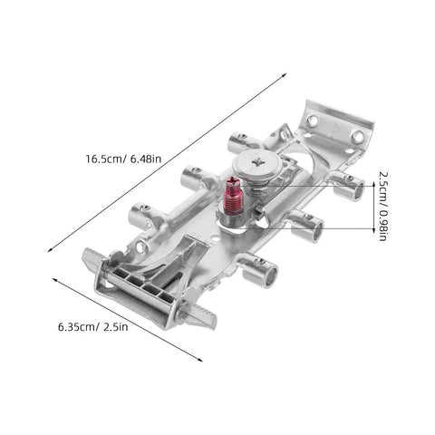 Concealed No Drill Kitchen Cabinet Mounting Brackets For Walls Heavy Duty Shelf Hangers with dimensions.