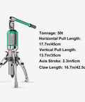 Beefy Hydraulic Bearing Puller Tool For Automotive And Industrial Gear And Pulley Removal, compact with ergonomic handle shown