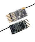 2.4G 5CH PWM Receiver With 2.0dBi Copper Pipe Antenna Supports 3.0 PWM And CRSF Protocol For RC Drones Reliable Control