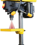 Heavy Duty 8 Inch Benchtop Drill Press With Five Speed Settings And One Third Horsepower Motor built for precision drilling.