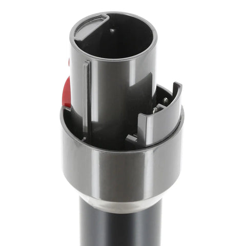 Close-up of Quick Release Vacuum Wand Replacement For Dyson V7 V8 V10 V11 Cordless Stick Vacuums, 72cm black connector end