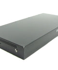 Smooth Operator 16 Port Server KVM Console Switch in sleek black design, ideal for efficient data center management.