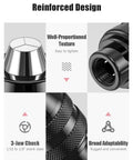 Three Jaw Keyless Drill Chuck Collet Set For Rotary Tools One Thirty Second To One Eighth Inch Shanks with reinforced design