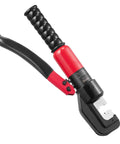 Heavy-Duty Hydraulic Crimping Tool Kit for AWG 12 to 2/0 Copper and Aluminum Terminals, Battery Lug Crimper With 6-Ton Pump