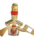Premium Brass 360 Degree Rotating Lawn Sprinkler System Kit For Automatic Watering With Drip Irrigation Compatibility