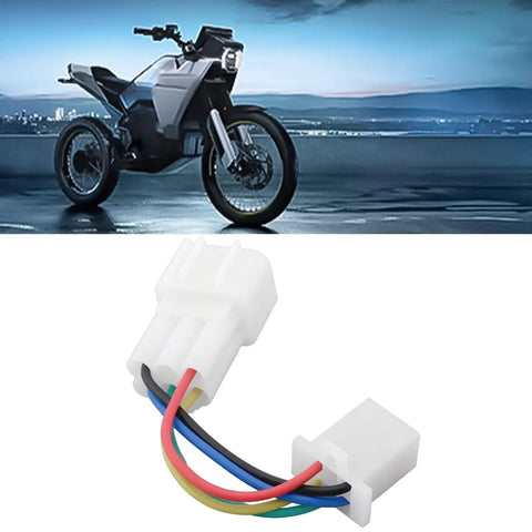 IP67 Waterproof 6Pin 5Wire Hall Sensor Adapter Cable For Electric Motorcycles Type A And Type B 2 Pack, Stable Hall Effect Connection, Easy Install, Ride Ready Durability For All Weather Rides