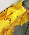 7 Inch Texture Rollers For Dead Simple Wall Makeovers With Dinosaur Doodle Design High Density Non Woven Microfiber Cover No Sweat Paintbrushes For Quick Diy Home Projects alongside measuring ruler and yellow fabric.