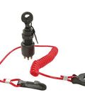 Boat Ignition Key Switch With Safety Lanyard Assembly For OMC Johnson Evinrude 40-200HP Outboard Motors Replacement 5005801 175974