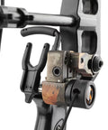 Drop Away Arrow Rest For Compound And Pulley Bows, Right Hand, Black Finish, CNC Machined Aluminum Alloy with positive locking