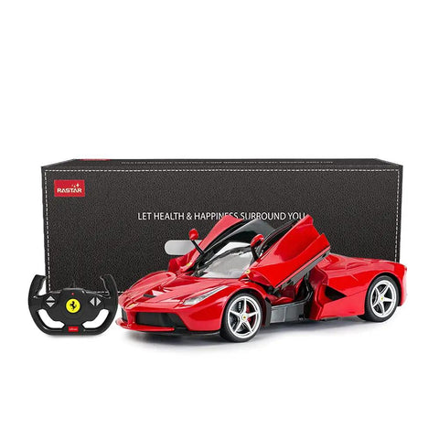 Ferrari LaFerrari Licensed One Fourteenth Scale RC Car With Realistic Interior And Exterior Details Dope Butterfly Doors