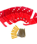 8 Pack Fire Extinguisher Mounts And Brackets For 10 Lb Units, Wall Hanger Holders, heavy duty iron brackets with screws and plugs.
