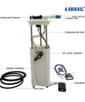 Beefed Up Fuel Pump Assembly Kit For GM 3.8L And 4.6L Engines A3518M Style With Sending Unit Float Reservoir Strainer And Upgraded Electrical Connector Fits LeSabre Park Avenue DeVille Seville Bonneville 00 05 98 04 showing components