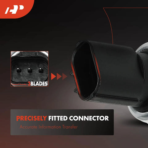 Close-up of HVAC Pressure Transducer And Switch 3 Pin For Honda CRV Civic Accord Pilot, showing 3-pin male connector