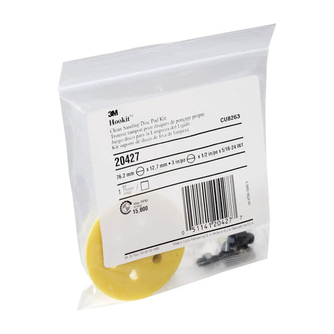Foam Backing Sanding Disc Pad Kit For 3 Inch Discs With Five Adapters No Fuss Disc Changes Vacuum Sanding Automotive Finishing Packaged