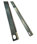 Heavy Duty Tea Bag Sealing Machine Tooth Blades Replacement Parts Vertical Packing Knives For Industrial Packaging Built Tough High Hardness Wear Resistant Knockout Sharp 5 Pack Set, close-up of serrated steel blades.