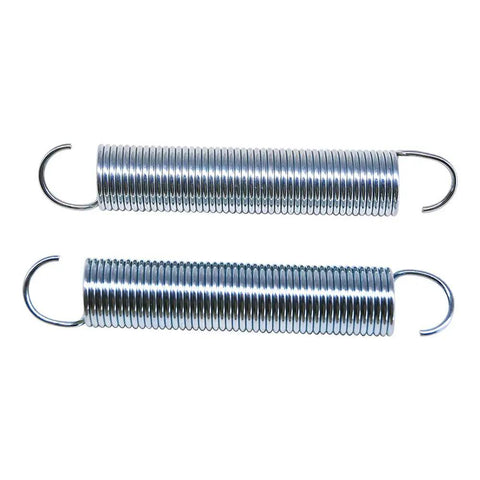 Heavy Duty Recliner Sofa Springs Pair Four Point Seven Five Inch Overall Length Three Quarter Inch Coil Diameter Silver Steel