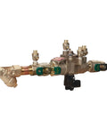Lead Free RPZ Backflow Preventer Assembly With Flood Sensor And SentryPlus Alert No Nonsense Heavy Duty Copper Silicon Alloy Bronze Strainer