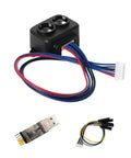 Do It All LiDAR Sensor Kit With USB TTL Adapter And Dupont Cable For Raspberry Pi Arduino STM32 Drones Industrial Robots And Smart Home Projects 0.2 To 8 Meter TOF Distance