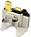 3 Pin PTC Starter Relay And Overload Kit For Refrigerator Compressors 4.7 Ohm 110V Half To One Twelfth HP Easy Install Compatible Only With QP-02-4.7 Relay, showing the front connectors
