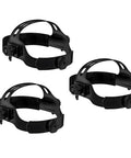 Adjustable Comfort Welding Headgear With Full Face Coverage Built Tough For Welders Lightweight ABS Protective Gear side view