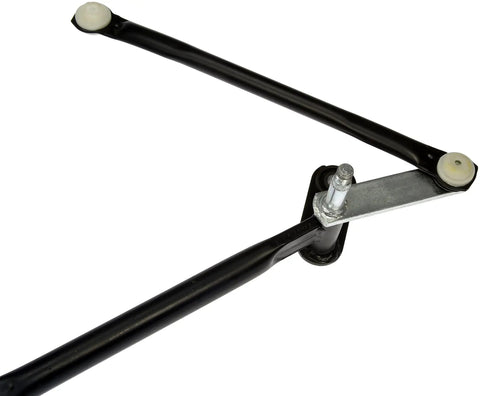 Mercedes-Benz Windshield Wiper Linkage Replacement For Select Models, Direct Fit And Easy Install, Replaces Crank Arm To Restore Wiper Blade Action, OEM-Grade Construction, Durable, No-Nonsense Repair For Clear Visibility. Black metal Mercedes wiper linkage with mounting studs