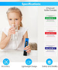 Child using Pocket Size PH Meter With 0.01 Accuracy 0 To 14 PH Range Digital PH Tester For Water Hydroponics Drinking Water And Pool Handy On The Go PH Tester For Precise Readings