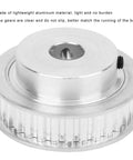 XL Type 30 Teeth Aluminum Synchronous Wheel Belt Pulley with 5 mm Bore for Precision Machining