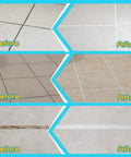 Before and after: Grout Renewal Pen White Kit For Tile Gaps, Two 20ml Pens With Replacement Nibs And Cleaning Brush, Easy Touch Up Repair Marker To Restore Grout Lines In Bathrooms And Kitchens, 5 Piece Grout Line Restorer Set results on tile.