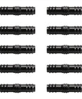 10 Pack Drip Irrigation Barbed Coupling Fittings Kit For 1 Inch Tubing 25mm OD And 0.75 Inch ID Barbed Connectors