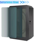 Drop Dead Sturdy EV Charger Cover With Weatherproof Lock Enclosure For Tesla Chargepoint And Grizzl E Plugs Outdoor view with tempered glass.