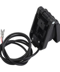 Smooth Ride Hall Effect Accelerator Pedal For Kids Electric Cars Zero To Thirty Degree Non Contact Throttle Sensor with solid black design and wiring.