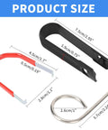 Dimensions of Three In One Lug Nut Cap Removal Tool Set For Most Cars in ABS and stainless steel, pack of three tools.