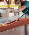 Rosewood Hand Plane For Woodworking Wooden Plane With Grooving Feature DIY Carpenter Kit On Table