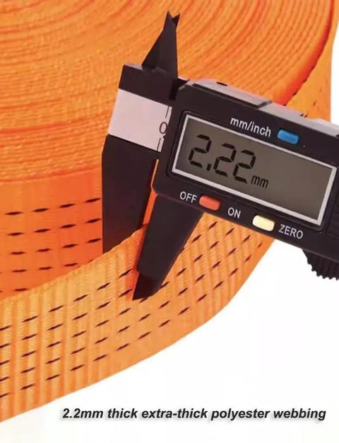 Heavy Duty Polyester Cargo Hoisting Net For 1 Ton Capacity Built Tough For Real World Lifting with 2.2mm thickness