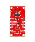 Pulsed Coherent Radar Sensor With Acconeer XM125 Qwiic, STMicroelectronics 60GHz Radar Module, STM32L431CBY6 MCU, 20 Meter Range, Low Power, See Through Walls And Cabinets, Perfect For Battery Powered Sensing, 1.0x2.0 Inch Board, red breakout PCB