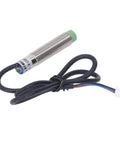 Auto Bed Leveling Sensor For ET4 Pro 3D Printer 5mm Proximity Detection NPN Normally Open Probe with lead wire and connector.