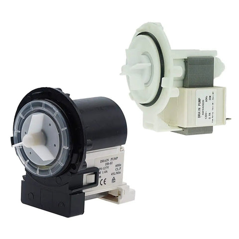 Washer Drain Pump Replacement Kit For LG 4681EA2002H And 4681EA2001T, two pumps shown