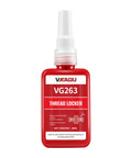 Red high-strength threadlocker for M25 bolts, 50ml bottle