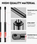 Beefy Rear Hatch Lift Struts Pair For Cadillac Cts Sedan 2008 2009 2010 2011 2012 2013 2014 Gas Shock Springs detail of materials