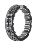 Ducati 1100 Evo SP One Way Starter Clutch Bearing for Motorcycle and ATV shown in a side view, metal construction