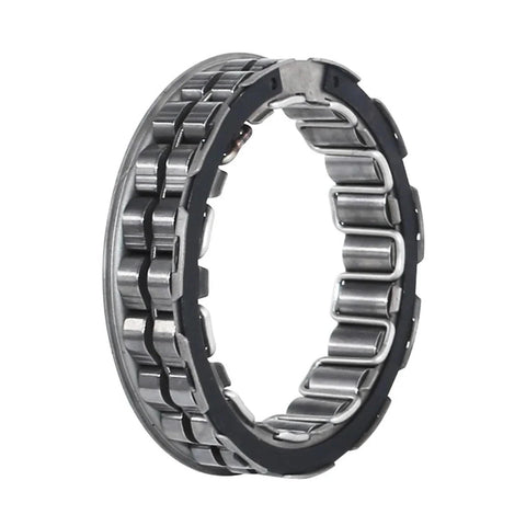 Ducati 1100 Evo SP One Way Starter Clutch Bearing for Motorcycle and ATV shown in a side view, metal construction