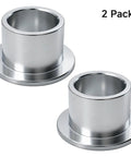 Premium Heavy Duty Steering Pivot Bushing 2 Pack for John Deere X700 X900, durable steel design for tight lawn handling.