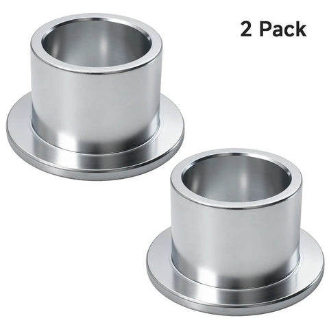 Premium Heavy Duty Steering Pivot Bushing 2 Pack for John Deere X700 X900, durable steel design for tight lawn handling.