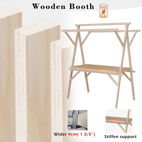 Built Tough Wood Roll Out Food Cart On Wheels With No Sweat Assembly For Street Vendors And Farmers Markets mobile booth showcase