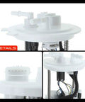 Reliable Electric Fuel Pump Module Assembly Direct Drop In Replacement For Nissan Pathfinder And Infiniti QX60 top view with connectors